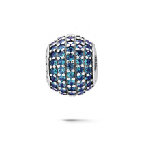Bijoux Cristal en Cristal Bijoux en Perles Argentés pour Bracelet Européen